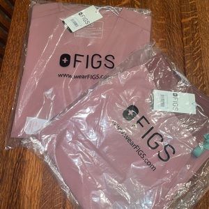 FIGS: Mineral Mauve Scrub Set XS NWT 💓🌸
